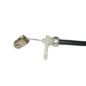 New Throttle Cable (Black) Fits  66-71 CJ-5, Jeepster Commando with V6-225 engine