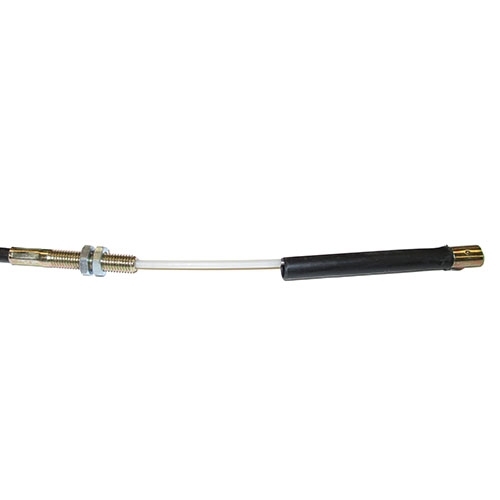 New Throttle Cable (Black) Fits  66-71 CJ-5, Jeepster Commando with V6-225 engine