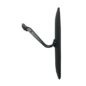Replacement Rear View Mirror in Black Plastic  Fits 41-48 MB, GPW, CJ-2A