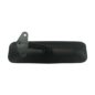 Replacement Rear View Mirror in Black Plastic  Fits 41-64 MB, GPW, CJ-2A, M38
