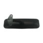 Replacement Rear View Mirror in Black Plastic  Fits 41-48 MB, GPW, CJ-2A