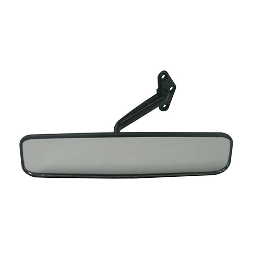 Replacement Rear View Mirror in Black Plastic  Fits 41-64 MB, GPW, CJ-2A, M38