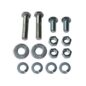 Spare Tire Support Bracket to Body Hardware Kit Fits  46-71 CJ-2A, 3A, 3B, 5