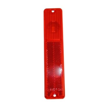 Rear Side Marker Lens in Red  Fits  76-86 CJ