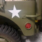 Red Side Marker Assembly (reflector)  Fits : 41-71 Jeep & Willys