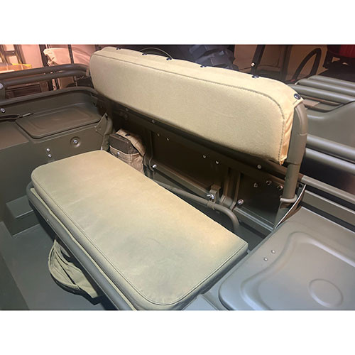 US Made Seat Cover & Cushion for Rear Seat Frame Bottom Fits 41-45 MB, GPW