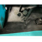US Made Moulded Front Floor Mat in Black Rubber  Fits  46-64 Truck, Station Wagon