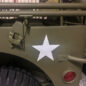 Paint Mask Stencil 6" Star Fits  41-71 Jeep & Willys