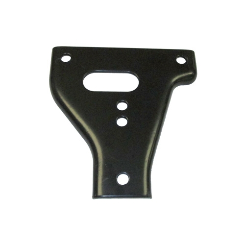 Lower Drivers Side Steel Bumper Gusset  Fits  41-48 MB, GPW, CJ-2A up to serial number 215649