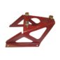 Spare Tire Carrier Mounting Bracket (Imported) Fits 41-44 MB, GPW (3 Bolt Style)