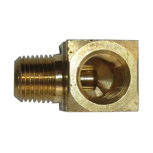 Oil Canister Inlet Hose Fitting (At Block - 90 degree port) Fits 41-53 MB, GPW, CJ-2A, 3A, M38
