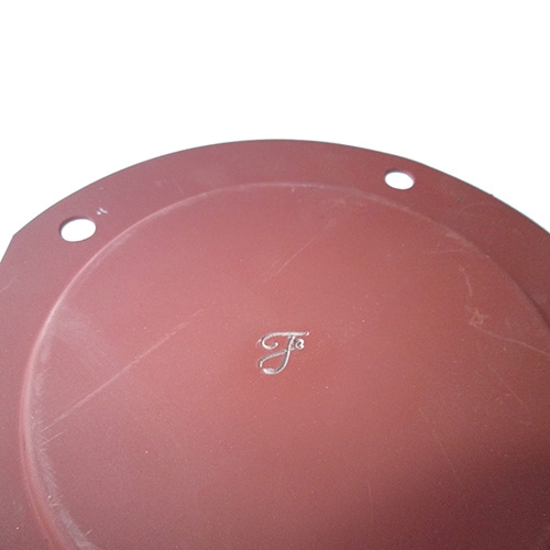 Floor Pan Master Cylinder Access Cover in "F" Script Fits 41-45 GPW