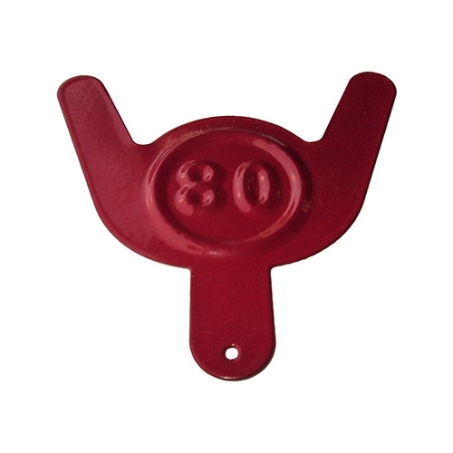Jerry Can Octane Tag (Red) Fits: All Jeep Vehicles