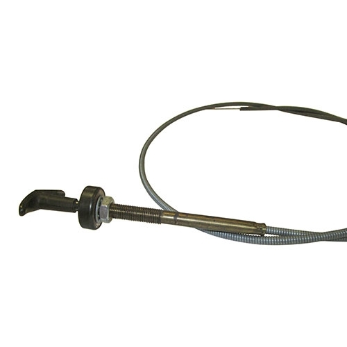 USA Made Hand Lever Throttle Cable Assembly in Olive Drab Fits 50-66 M38, M38A1