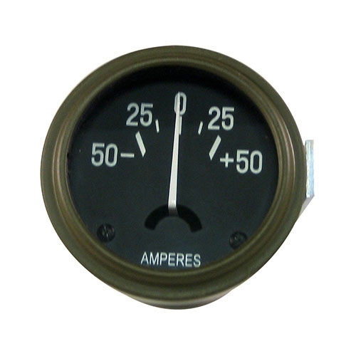 Instrument Panel Ammeter Gauge (made in USA)  Fits  41-45 MB, GPW