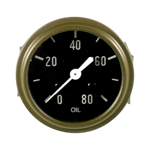 Original Reproduction Instrument Panel Oil Gauge Fits  41-45 MB, GPW