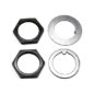 Front Spindle Nut Kit  Fits  41-71 Jeep & Willys with Dana 25/27