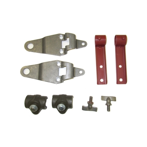 Complete Top Bow Frame Assembly, Bracket & Strap Kit Fits  41-45 MB, GPW
