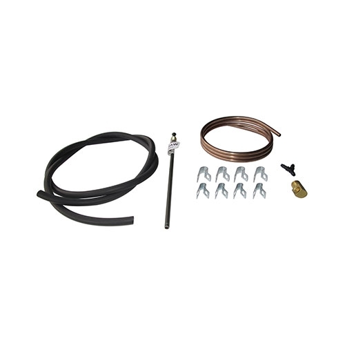 Windshield Vaccum Wiper Tubing Kit Fits  41-53 MB, GPW, CJ-2A, 3A, M38
