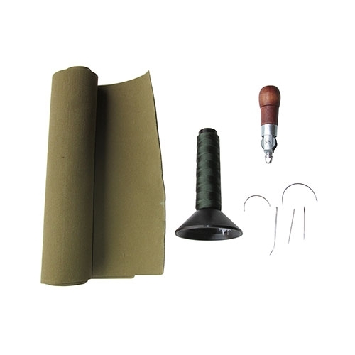 Olive Drab Canvas Repair Kit Fits : 41-71 Jeep & Willys