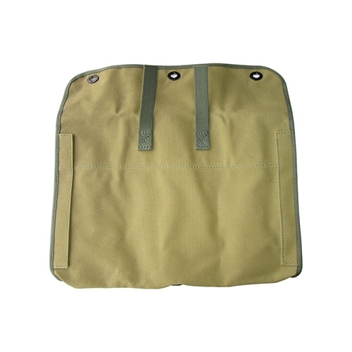 Canvas Storage Bag for Aft Side of Front Seat Frames Fits : 41-71 Jeep & Willys