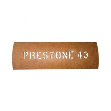 Paint Stencil "Prestone 43" Fits  41-66 MB, GPW, M38, M38A1