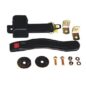 Retractable Front Seat Belt with Hardware  Fits  41-75 Jeep