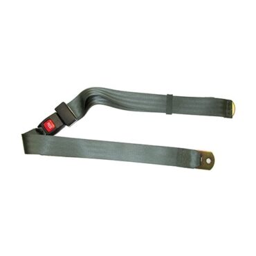 Non-Retractable Seat Belt with Hardware (Olive Drab) Fits  41-75 Jeep