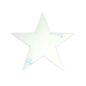 Decal 16" High White Hood Star (w/Transfer Paper) Fits  41-71 Jeep & Willys