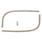 US Made Rear Oak Wood Bow Kit for Convertible Top Fits  48-51 Jeepster