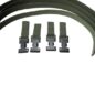 US Made Top Bow Storage Strap Set (Spring Loaded Buckle) Fits : 52-66 M38A1