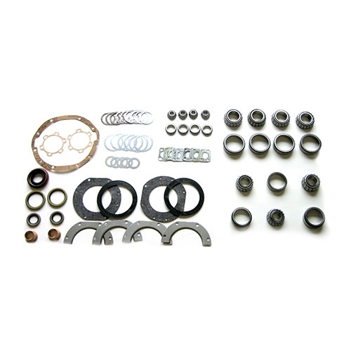 Complete Front Axle Overhaul Kit     Fits 66-75 Jeep & Willys with Dana 27 front
