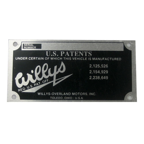 Se adapta a la placa de datos de registro del número Vin serial number check Se adapta a la placa de datos de registro del número Vin