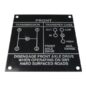 Metal Dash Data Plate Set Fits  41-45 MB