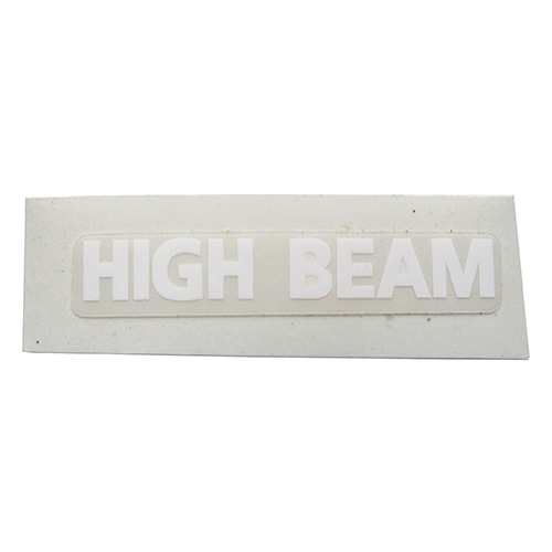 "High Beam" Decal Fits 41-71 Jeep & Willys