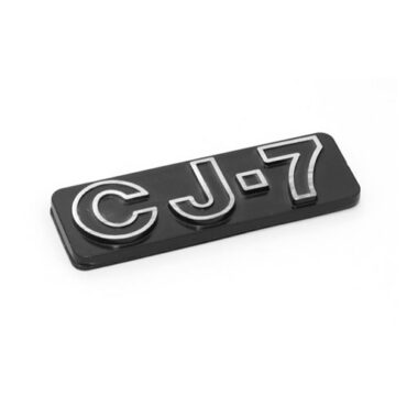 CJ-7 Emblem, Stick-On  Fits  76-86 CJ-7