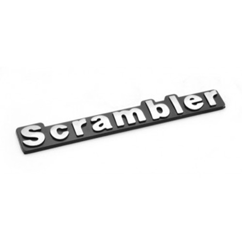 "Scrambler" Emblem (Stick-On) 81-86 CJ-8