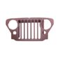 New Steel Radiator Grille  Fits: 45-47 CJ-2A