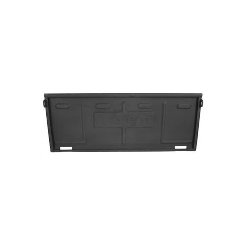 Replacement Steel Tailgate (Stamped with "Jeep" Logo)   46-71 CJ-2A, 3A, 3B, 5