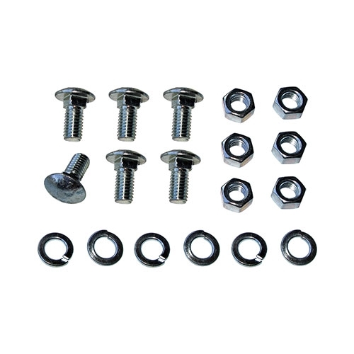 Front Bumper Carriage Bolt Hardware Kit Fits 46-64 Truck, Station Wagon