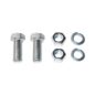 Draw Bar Tow Plate Hardware Kit Fits : 41-71 Jeep & Willys