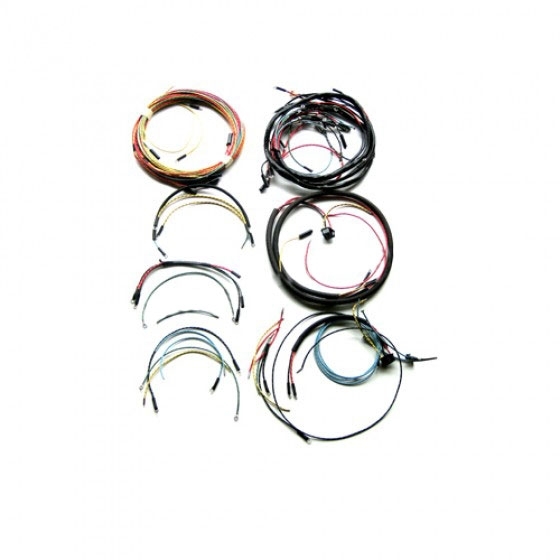 Complete Wiring Harness - Made in the USA  Fits  46-53 CJ-2A, 3A (with turn signal wiring)