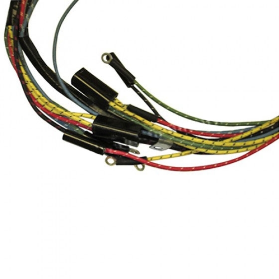 Complete Wiring Harness - Made in the USA  Fits  46-53 CJ-2A, 3A (with turn signal wiring)