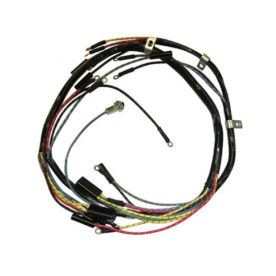 Complete Wiring Harness - Made in the USA  Fits  46-53 CJ-2A, 3A (with turn signal wiring)