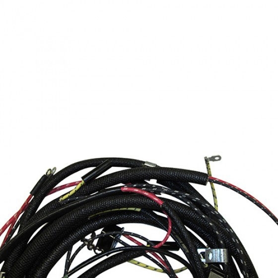 Complete Wiring Harness - Made in the USA  Fits  46-53 CJ-2A, 3A (with turn signal wiring)