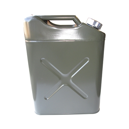 Universal Jerry Can with 5 Gallon Capacity in Gloss Green Fits All Jeep Vehicles