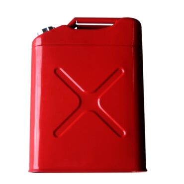 Universal Jerry Can with 5 Gallon Capacity in Gloss Red  Fits  All Jeep Vehicles