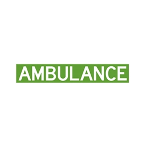 New Ambulance Decal Fits  41-71 Jeep & Willys