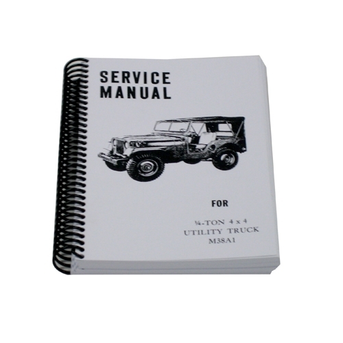 Mechanics (service) Manual  Fits  52-66 M38A1