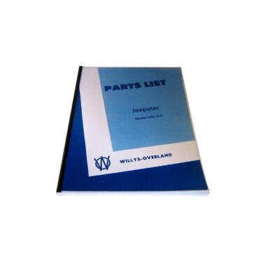 Master Parts List Manual  Fits  48-49 Jeepster